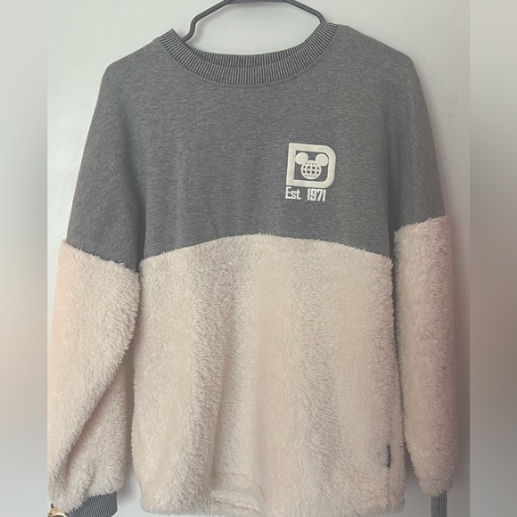 Disney Tops - XSmall Walt Disney World Resort Spirit Jersey. Gray and white (fleece)